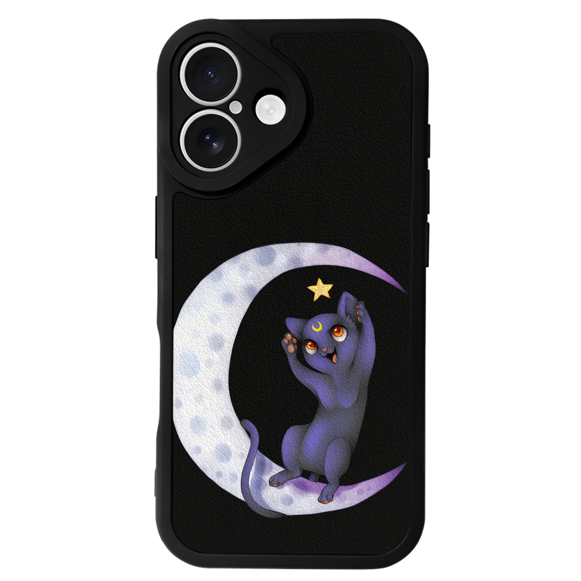 （画像用） 美少女戦士セーラームーン Sailor Moon 【iPhone 16シリーズ対応】シリコンスマホケース（レザー調） 材質：シリコン